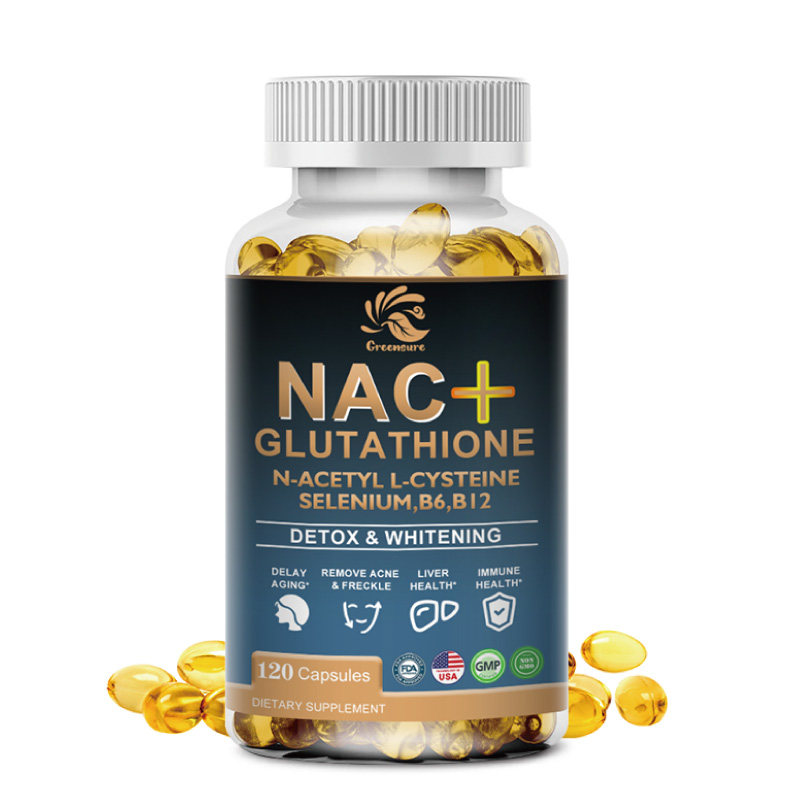 Nac N Acetyl Cysteine - Greensure Nac กลูตาไธโอนแคปซูล N-acetyl cysteine 1200มก.