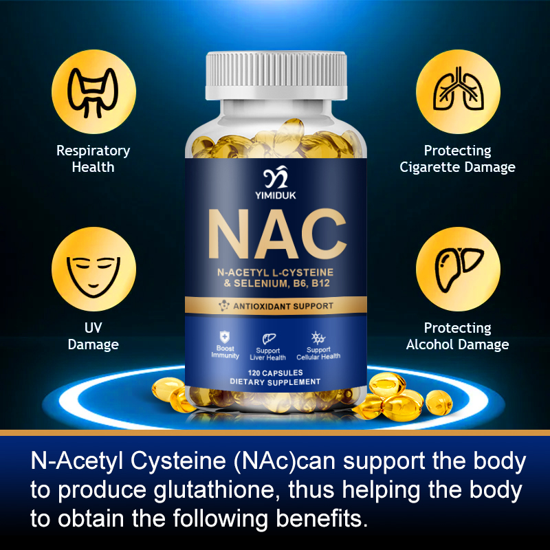 อาหารเสริม NAC กลูตาไธโอน |    - Nac N Acetyl Cysteine บทวิจารณ์และราคา