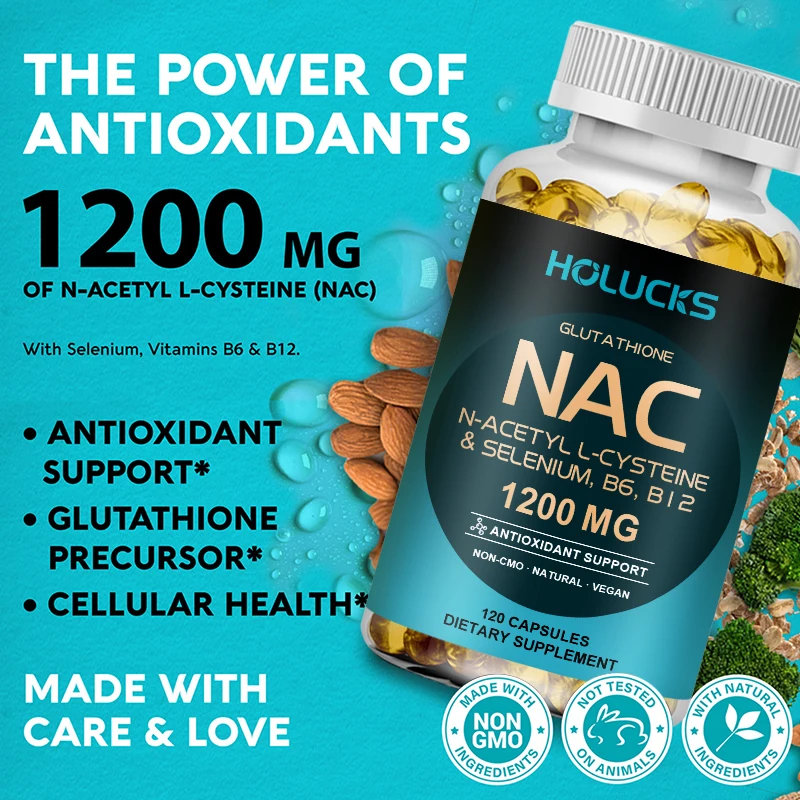 แคปซูล NAC 1200 มก., สุขภาพตับ - Nac N Acetyl Cysteine บทวิจารณ์และราคา