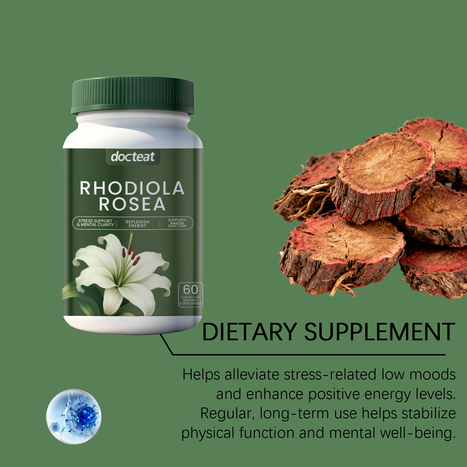 DOCTEAT แคปซูลเพื่อสุขภาพของผู - Nutrition Fitness And Health บทวิจารณ์และราคา