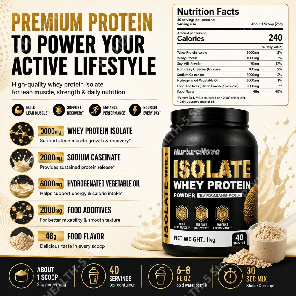 ไอโซเลท เวย์ โปรตีน พาวเดอร์ 1 - Fitness Nutrition Whey Protein บทวิจารณ์และราคา